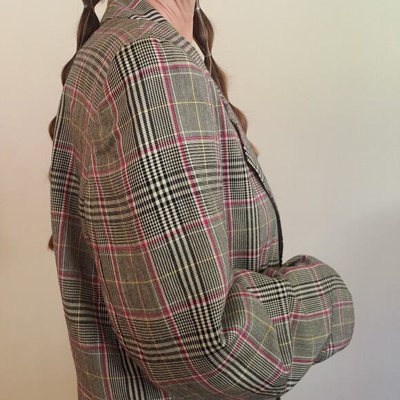 Vintage Pendleton Long One Button Blazer Made in USA Size 10 - Picture 6 of 15